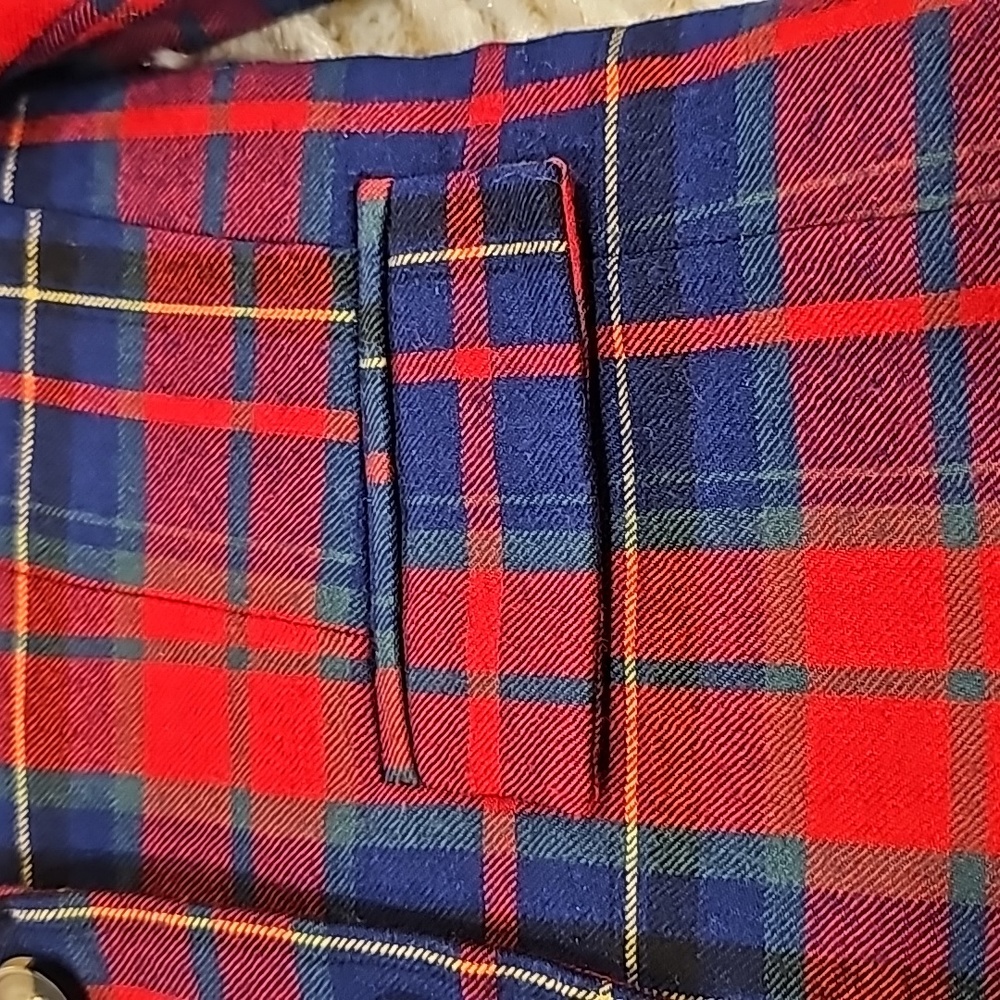 Janie and Jack plaid blazer - Picture 3 of 9